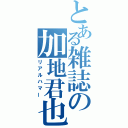 とある雑誌の加地君也（リアルハマー）