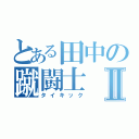 とある田中の蹴闘士Ⅱ（タイキック）