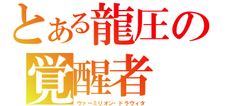 とある龍圧の覚醒者（ヴァーミリオン・ドラヴィタ）