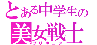 とある中学生の美女戦士（プリキュア）