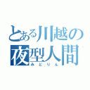 とある川越の夜型人間（みどりん）