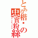 とある楷婷の忠實粉絲（インデックス）