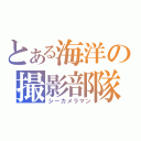 とある海洋の撮影部隊（シーカメラマン）