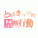 とあるきっくんとなおとの禁断行動（パラダイス）