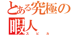 とある究極の暇人（スピカ）