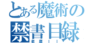 とある魔術の禁書目録（老鷹ＩＩ）