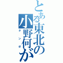 とある東北の小野何がし（タンポ）