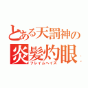 とある天罰神の炎髪灼眼（フレイムヘイズ）