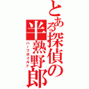 とある探偵の半熟野郎Ⅱ（ハーフボイルド）