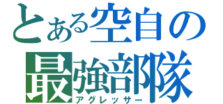 とある空自の最強部隊（アグレッサー）