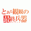 とある観観の最終兵器（アトミック）