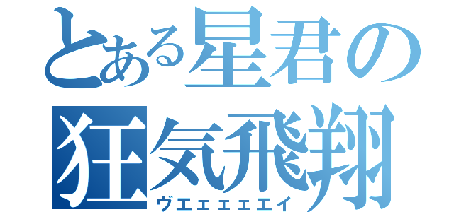 とある星君の狂気飛翔（ヴエェェェエイ）