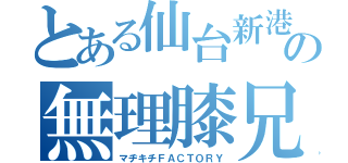 とある仙台新港の無理膝兄弟（マヂキチＦＡＣＴＯＲＹ）