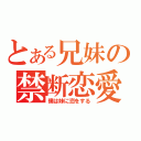 とある兄妹の禁断恋愛（僕は妹に恋をする）