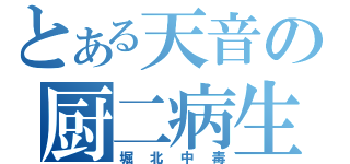 とある天音の厨二病生活（堀北中毒）