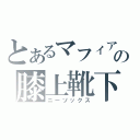 とあるマフィアの膝上靴下（ニーソックス）