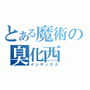 とある魔術の臭化西 （インデックス）