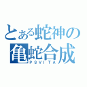 とある蛇神の亀蛇合成（ＰＳＶＩＴＡ）