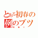 とある初春の例のブツ（花飾り）