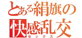 とある絹旗の快感乱交（セックス）