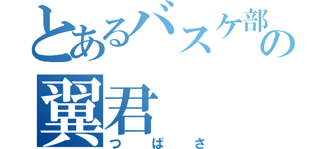 とあるバスケ部の翼君（つばさ）