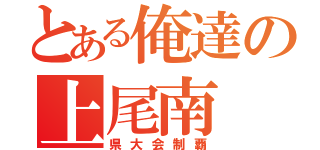 とある俺達の上尾南（県大会制覇）