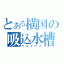 とある横国の吸込水槽（ベルマウス）