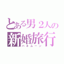 とある男２人の新婚旅行（ハネムーン）