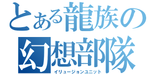 とある龍族の幻想部隊（イリュージョンユニット）