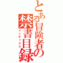 とある冒険者の禁書目録（インデックス）