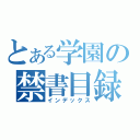 とある学園の禁書目録（インデックス）