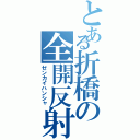 とある折橋の全開反射（ゼンカイハンシャ）