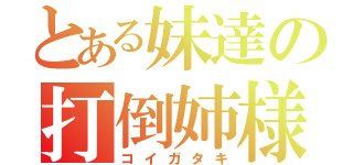 とある妹達の打倒姉様（コイガタキ）