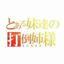 とある妹達の打倒姉様（コイガタキ）