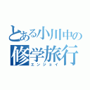 とある小川中の修学旅行（エンジョイ）