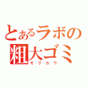 とあるラボの粗大ゴミ（モリカワ）