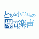 とある小学生の爆音楽声（ギター＆ミュージック）