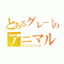 とあるグレートのアニマルカイザー（オオスズメバチ）