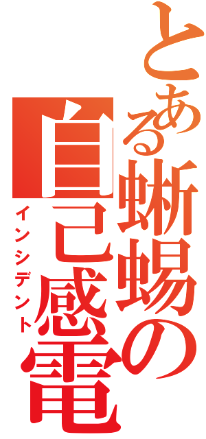 とある蜥蜴の自己感電（インシデント）