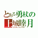 とある勇杖の上城睦月（ユウキノレンゲル）