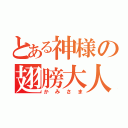 とある神様の翅膀大人（かみさま）