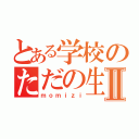 とある学校のただの生徒Ⅱ（ｍｏｍｉｚｉ）