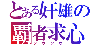 とある奸雄の覇者求心（ソウソウ）