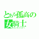 とある孤高の女騎士（キャヴァリアー）