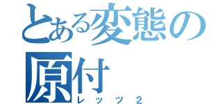 とある変態の原付（レッツ２）