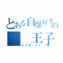 とある自爆好きの  王子様（ヒイロ・ユイ）