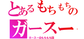 とあるもちもちのガースー（ガースー＠もちもち団）