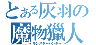 とある灰羽の魔物獵人（モンスターハンター）