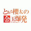 とある櫻太の金玉爆発（ゴールデンボンバー）