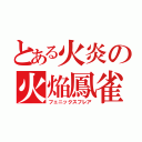 とある火炎の火焔鳳雀（フェニックスフレア）